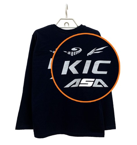 ASA x KIC 콜라보기념 긴팔 면 티셔츠